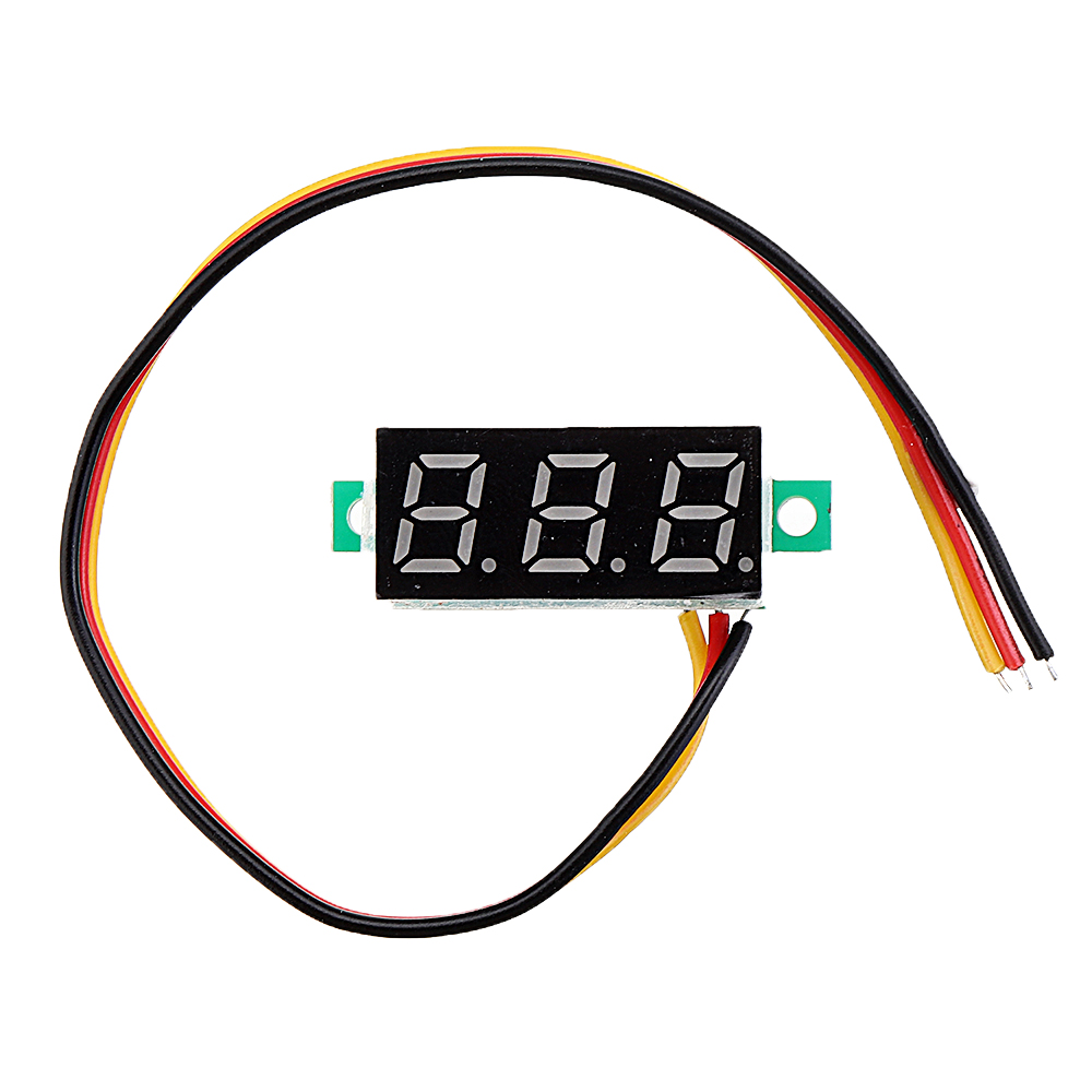 3pcs-028-Inch-Three-wire-0-100V-Digital-Red-Display-DC-Voltmeter-Adjustable-Voltage-Meter-1577867