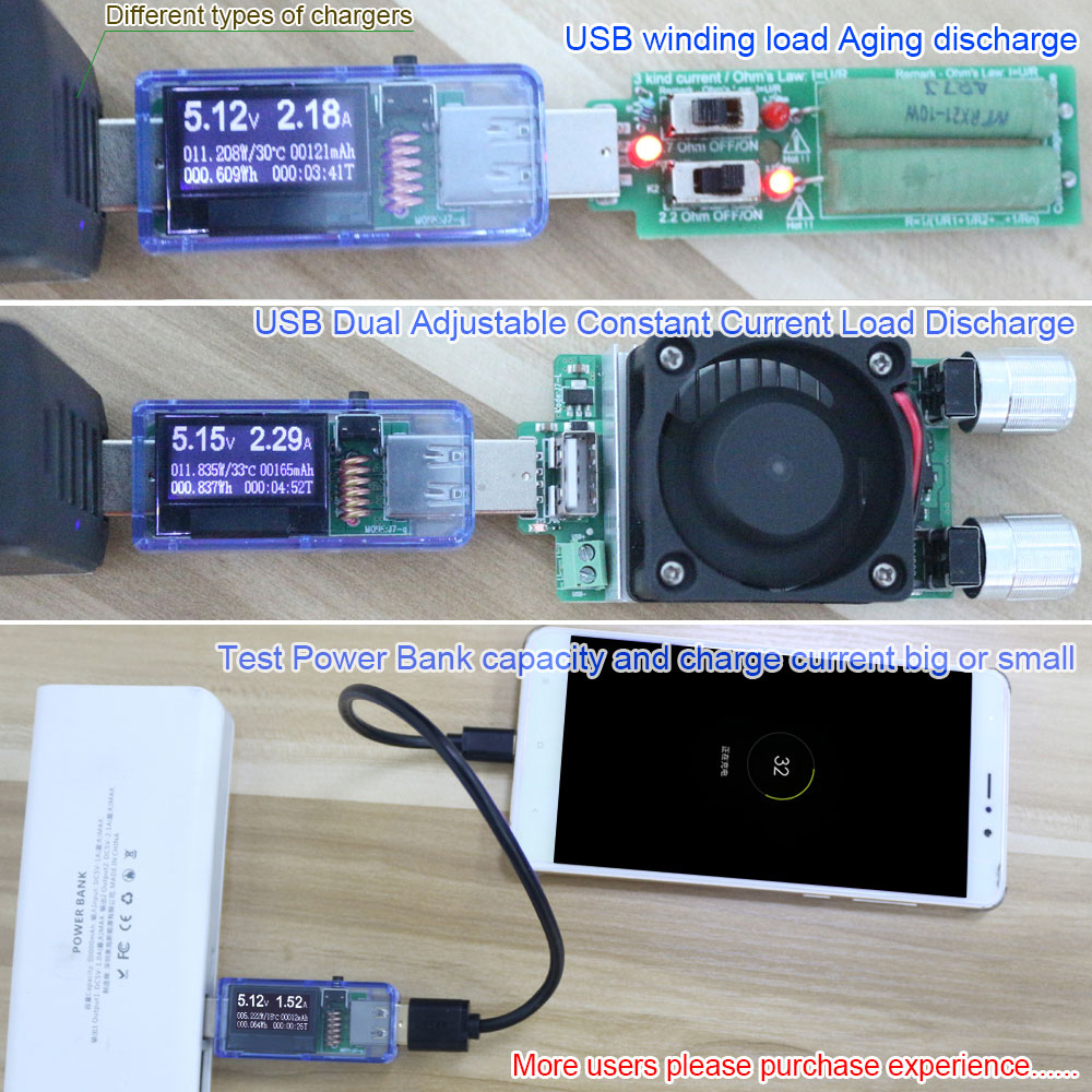 3pcs-12-in-1-Blue-USB-Tester-DC-Digital-Voltmeter-Amperemeter-Voltagecurrent-Meter-Ammeter-Detector--1466356
