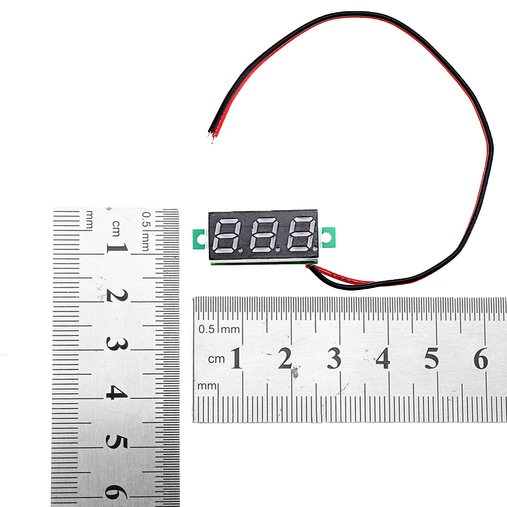 5pcs-028-Inch-Two-wire-25-30V-Digital-Green-Display-DC-Voltmeter-Adjustable-Voltage-Meter-1577855