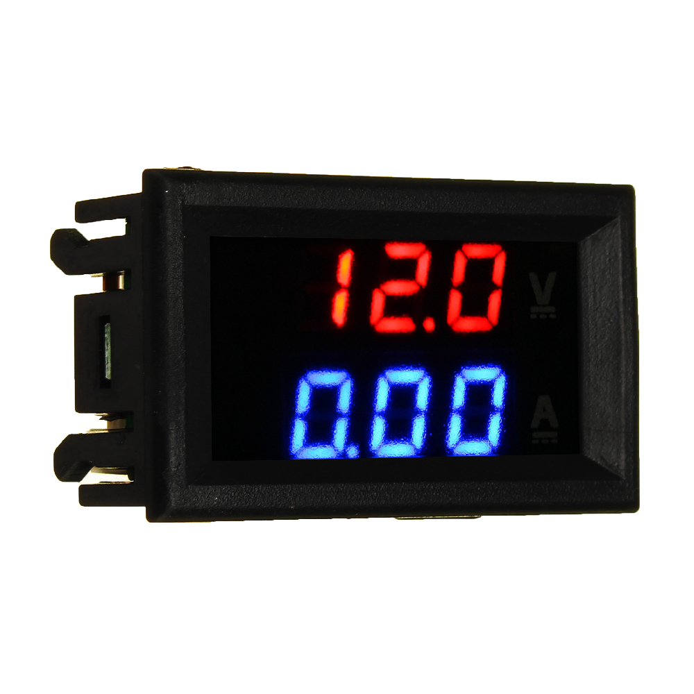 5pcs-nMini-Digital-Voltmeter-Ammeter-DC-100V-10A-Voltmeter-Current-Meter-Tester-BlueRed-Dual-LED-Dis-1417288