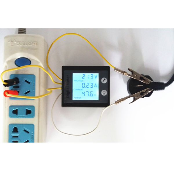 PZEM-001 AC 80-260V 10A 2200W Power Meter LCD Digital Voltmeter Current  Meter Monitor Display Module
