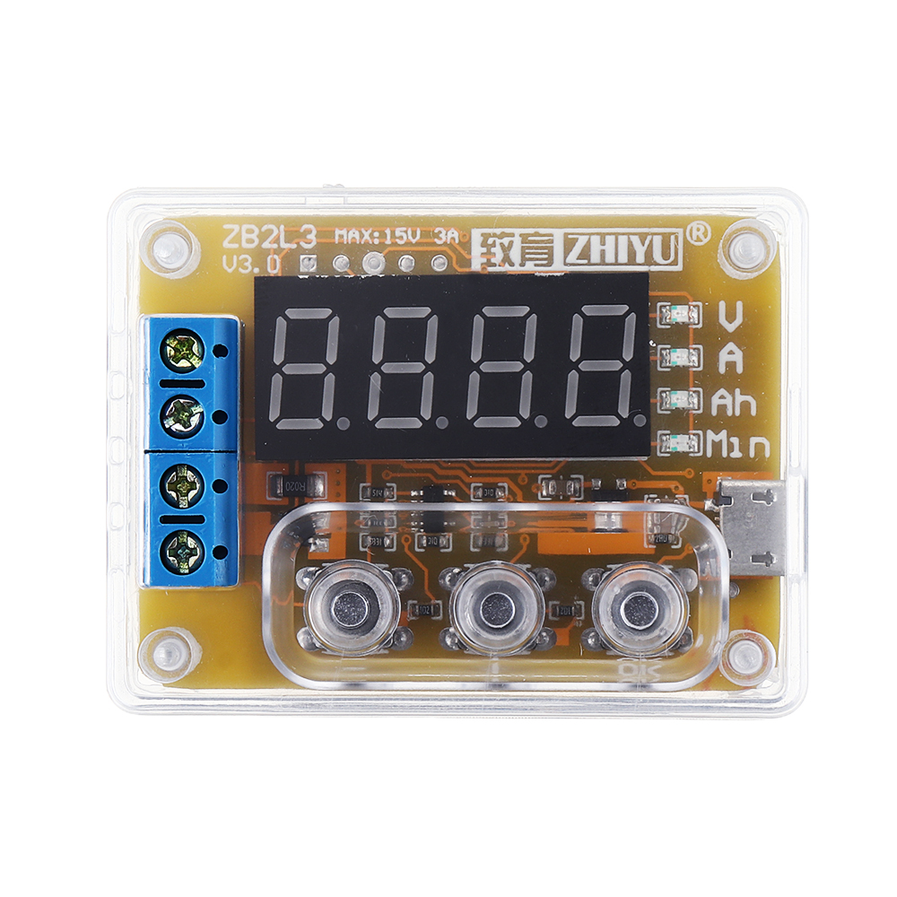 ZB2L3-V3-18650-Battery-Capacity-Tester-External-Load-12-12V-Tester-3A-With-Shell-1557935