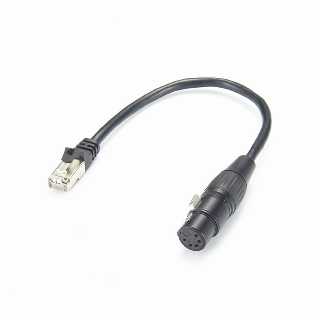 DMX LED Signal Cable- XLR5 to RJ45
