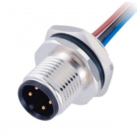 M12 Connector with 4 Pin