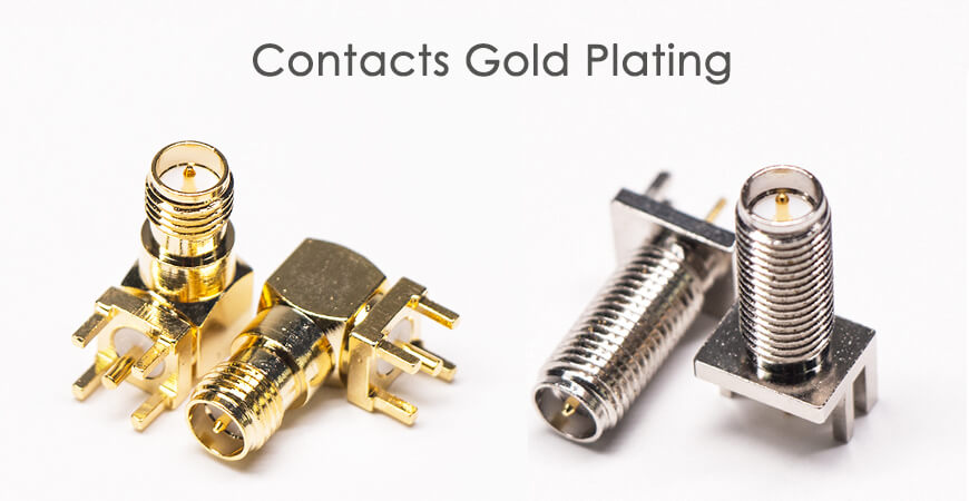 contacts gold plating